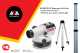 Комплект нивелир оптический ADA Basis + ADA STAFF 3 + ADA Light Арт. А00117_К1_70